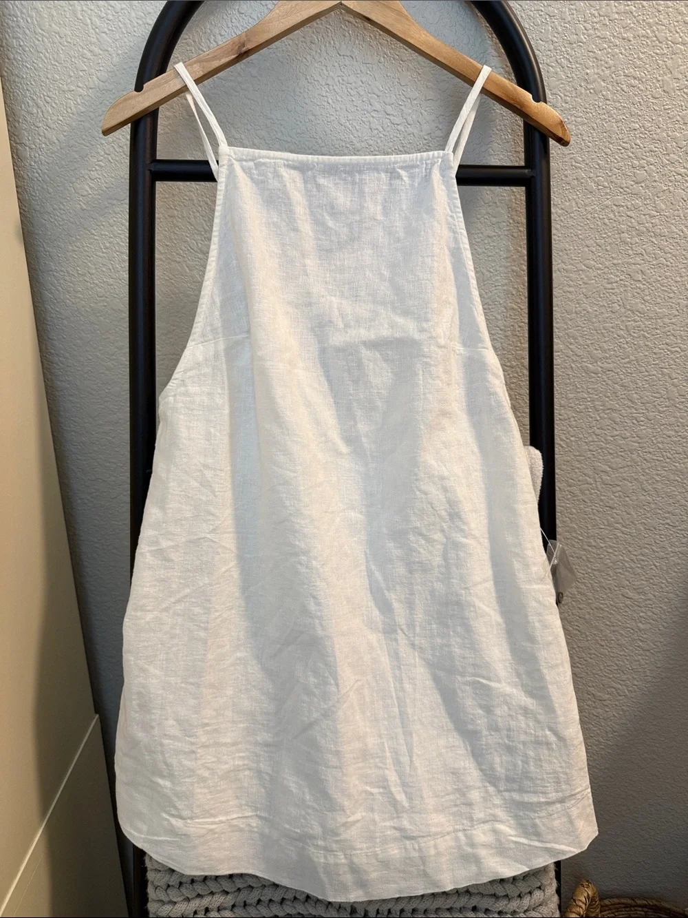 Free People beach side cotton linen dress